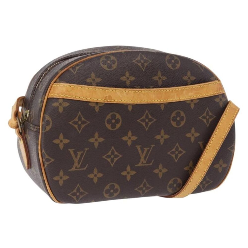 Louis Vuitton Blois Monogram Canvas Brown Canvas Shoulder Bag Bag